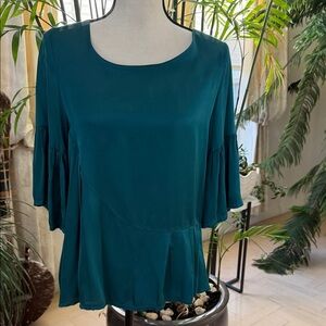Elegant Teal Women's Top